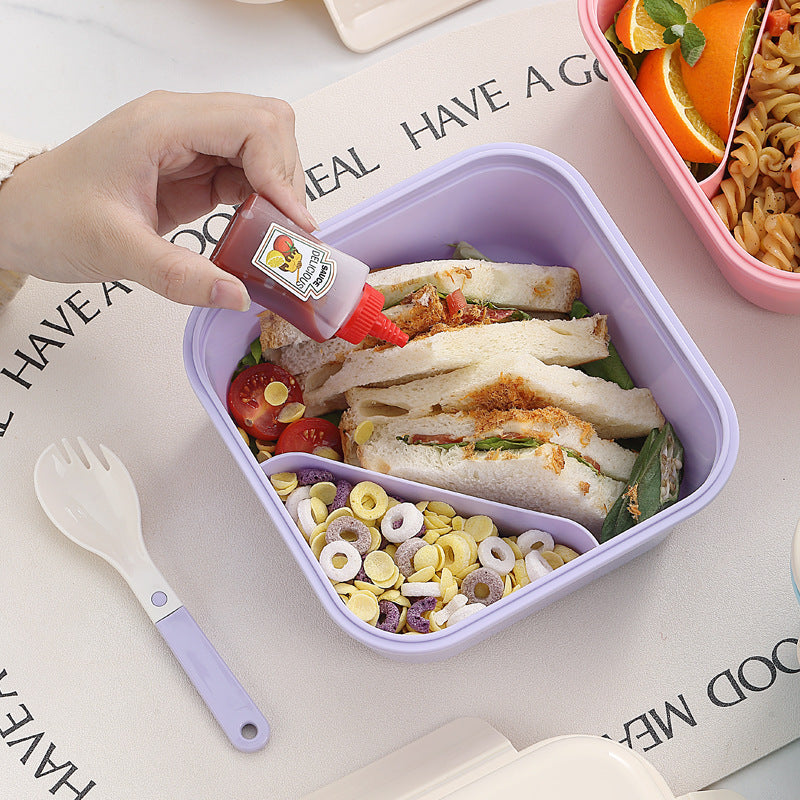 Versatile Multi-Compartment Lunch Container