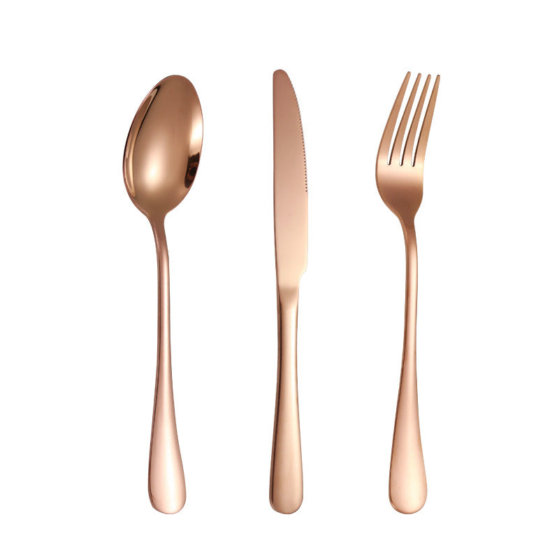 Elegant stainless steel cutlery set with ergonomic handle Stornfield