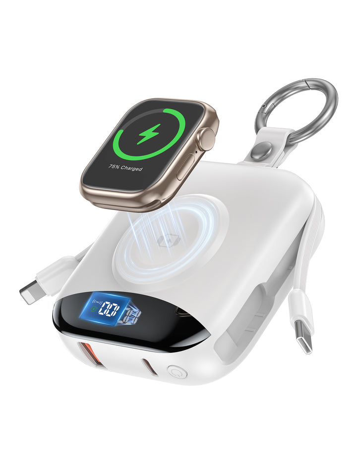 Portable Wireless Power Bank with Integrated LED Display Stornfield