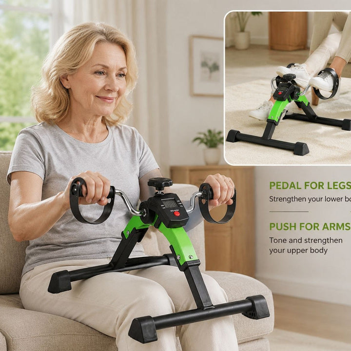 Compact Adjustable Mini Pedal Exerciser Stornfield