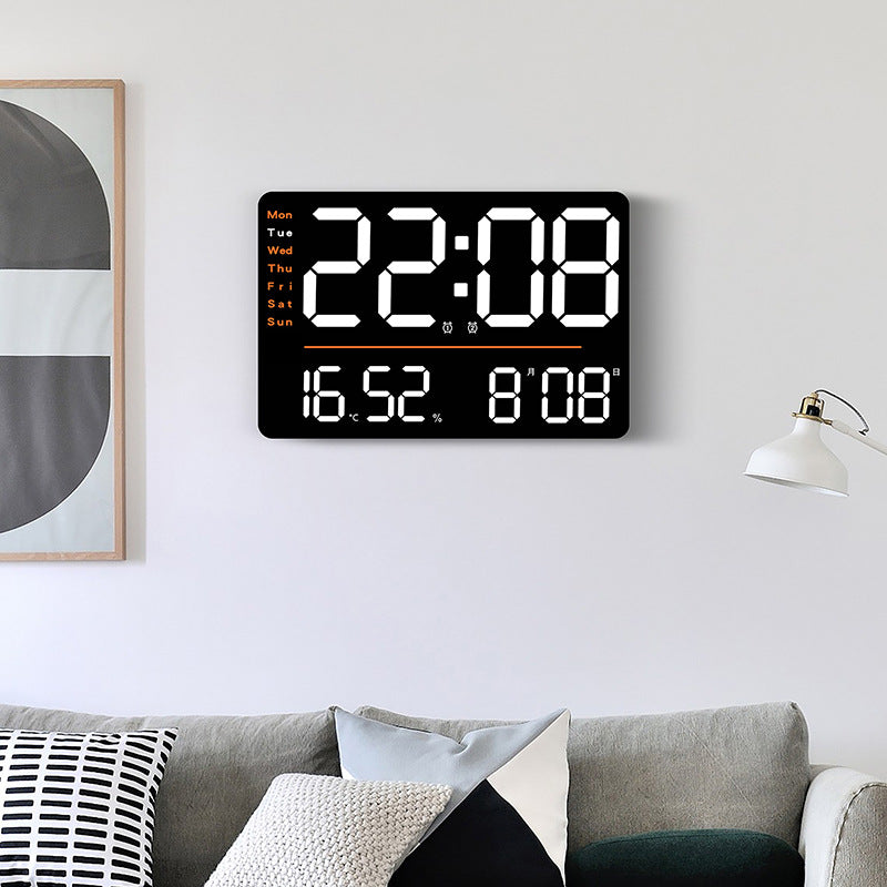 Digital Alarm Clock with Multifunction Temperature and Day of the Week Display Stornfield