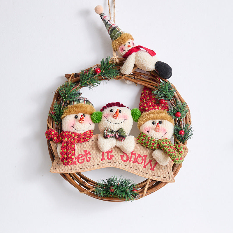 Christmas wreath with lights Stornfield
