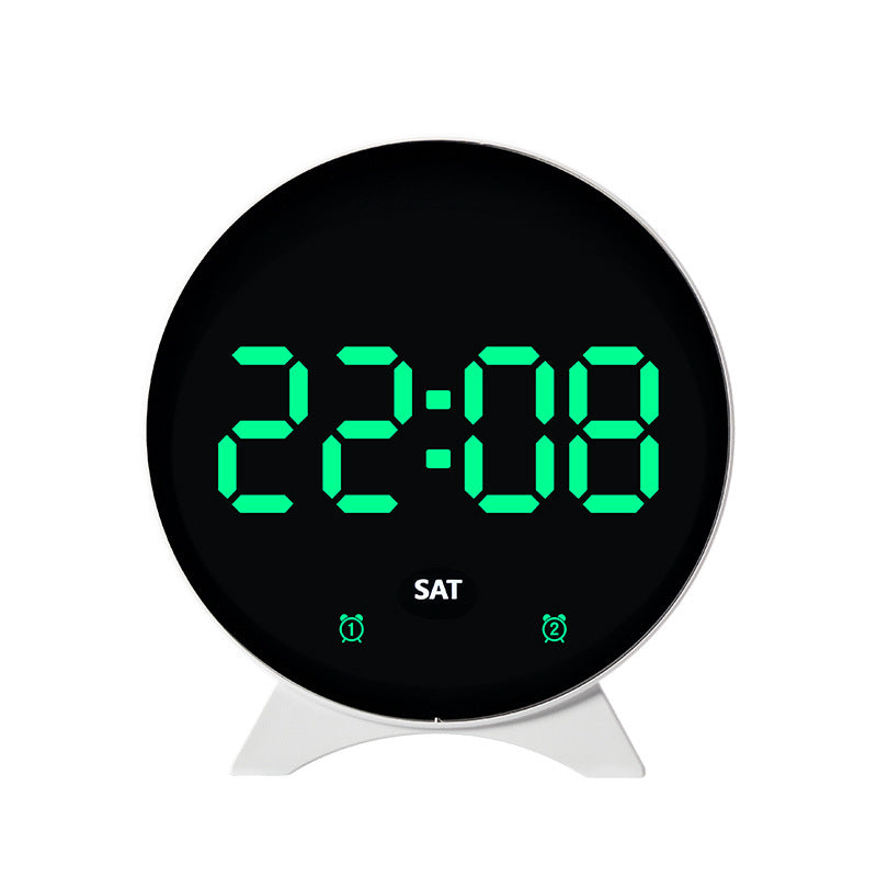 Digital alarm clock with large LED display and adjustable light sensor Stornfield
