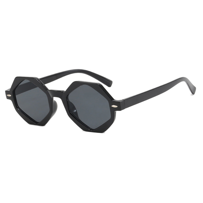 Ladies trendy sunglasses in modern octagonal design Stornfield