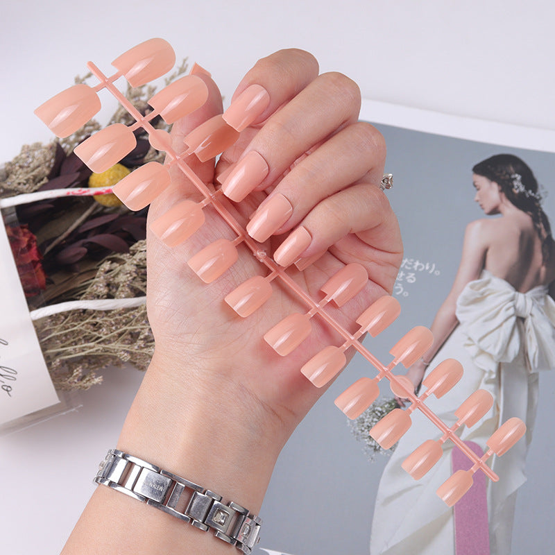 Natural Glossy Press-On Nail Tips Stornfield