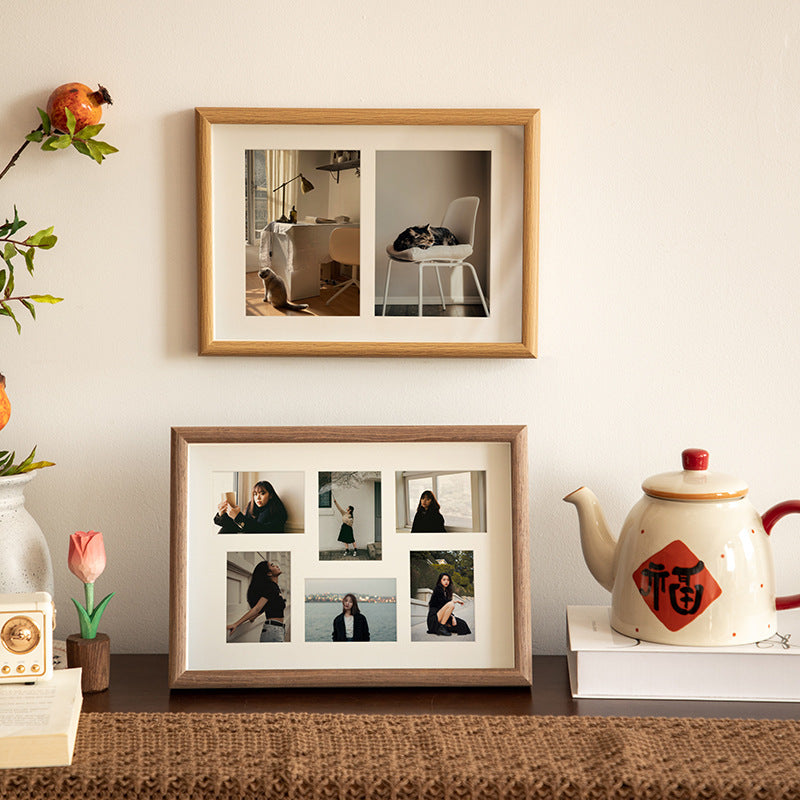 Rustic Multi-Photo Collage Frame