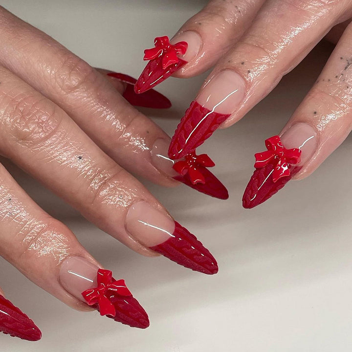 Artistic stiletto nails with shiny accents Stornfield