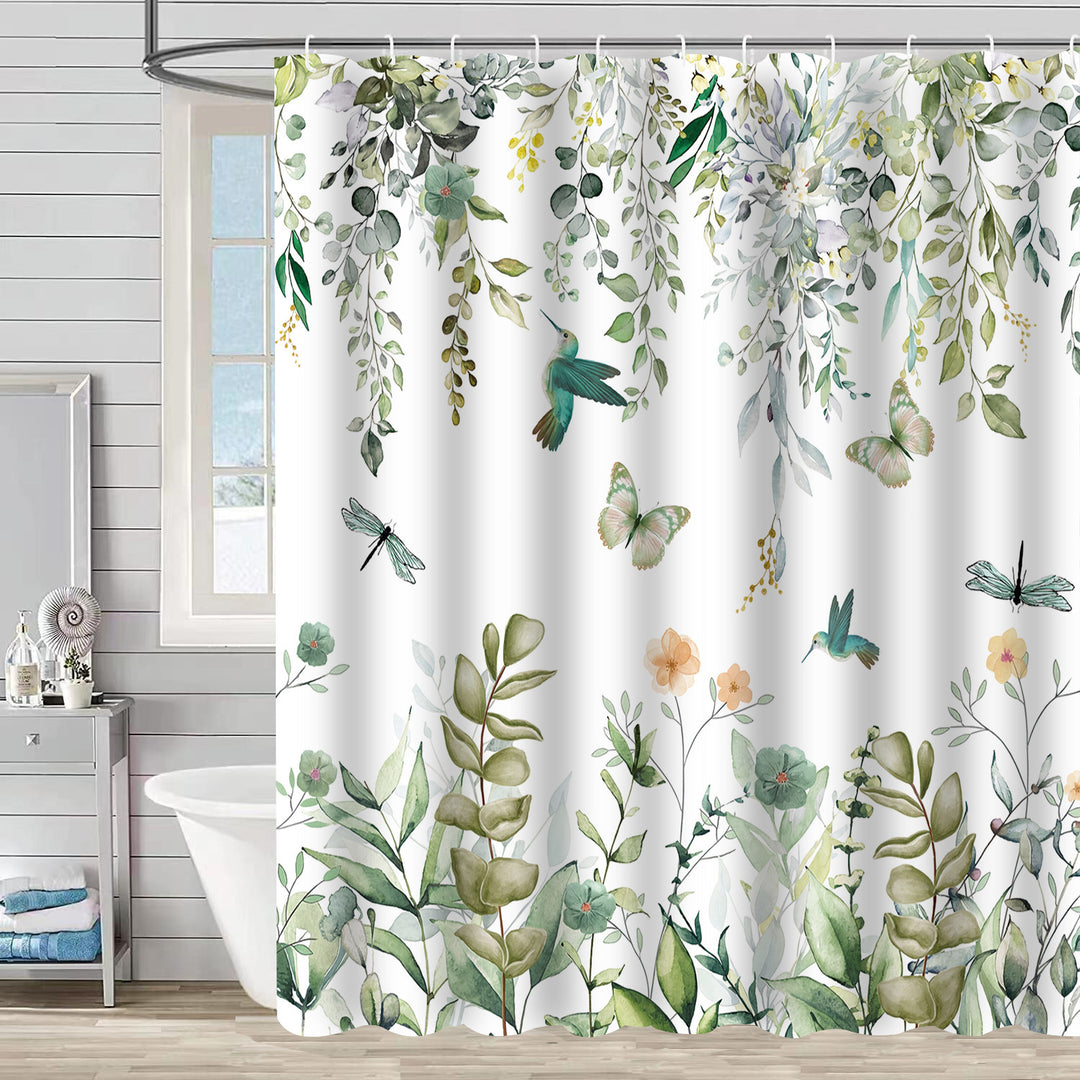 Nature-Inspired Shower Curtain Stornfield