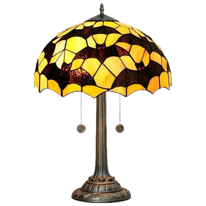 Decorative table lamp in bat design Stornfield