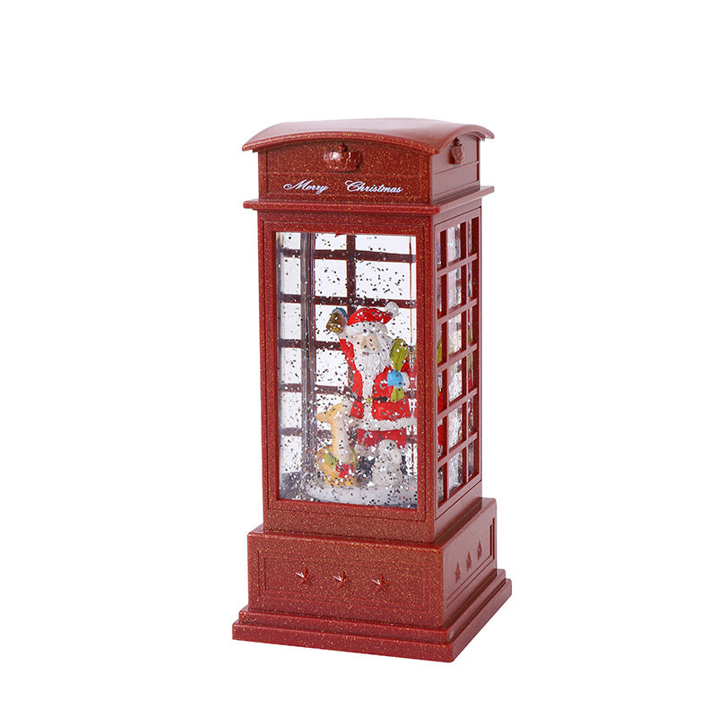 Nostalgic Christmas lantern with snowman motif Stornfield