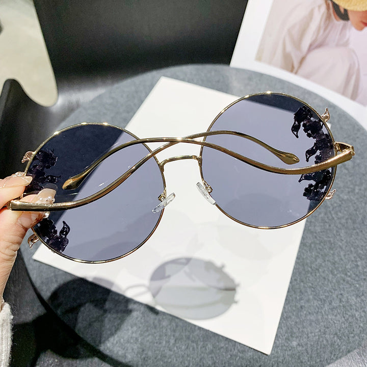 Ladies Glamorous Sunglasses with Sparkling Rhinestone Details Stornfield
