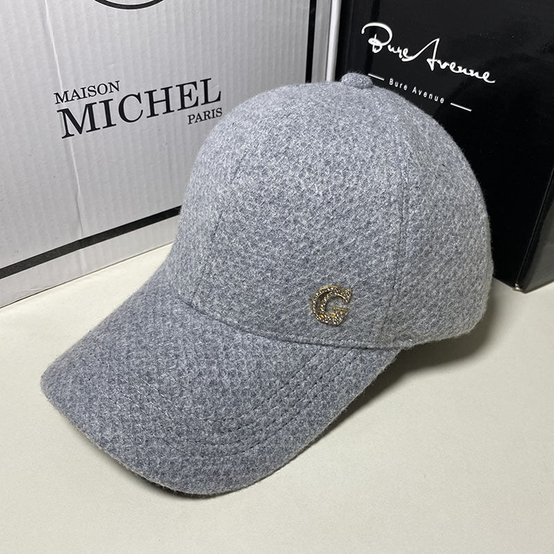 Women's Elegant Wool Blend Baseball Cap Stornfield