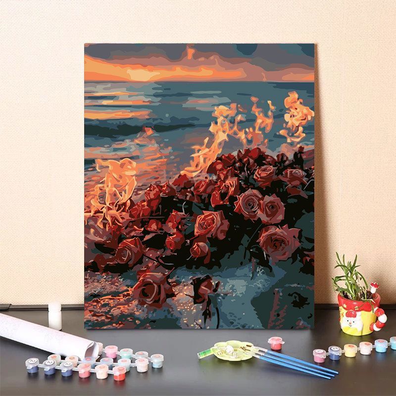 DIY Paint-by-Number Art Kit Stornfield