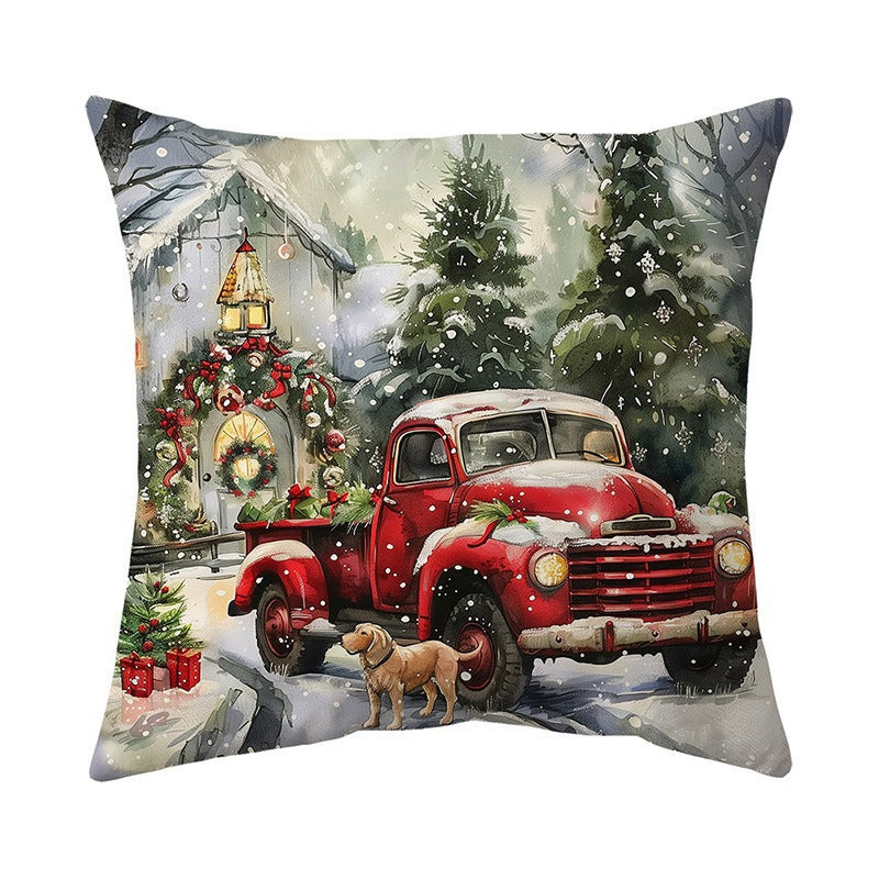 Festive Seasonal Throw Pillow Set