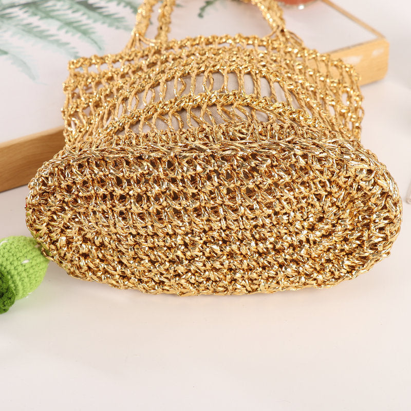Handwoven net shopper bag Stornfield