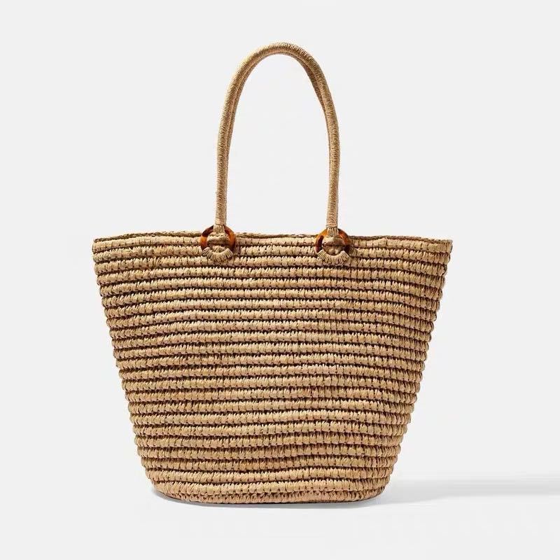 Handmade rattan basket bag with fashionable design Stornfield
