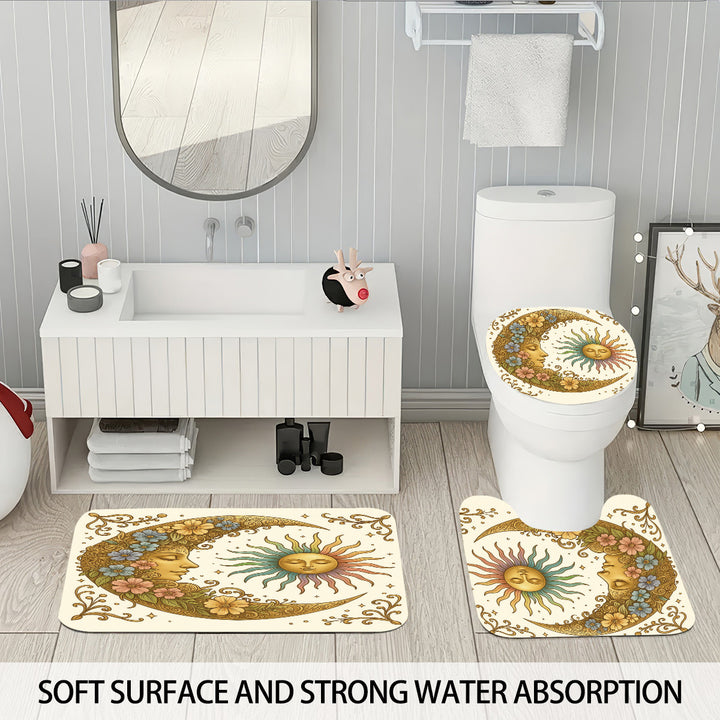 Celestial-Themed Four-Piece Bathroom Décor Set Stornfield