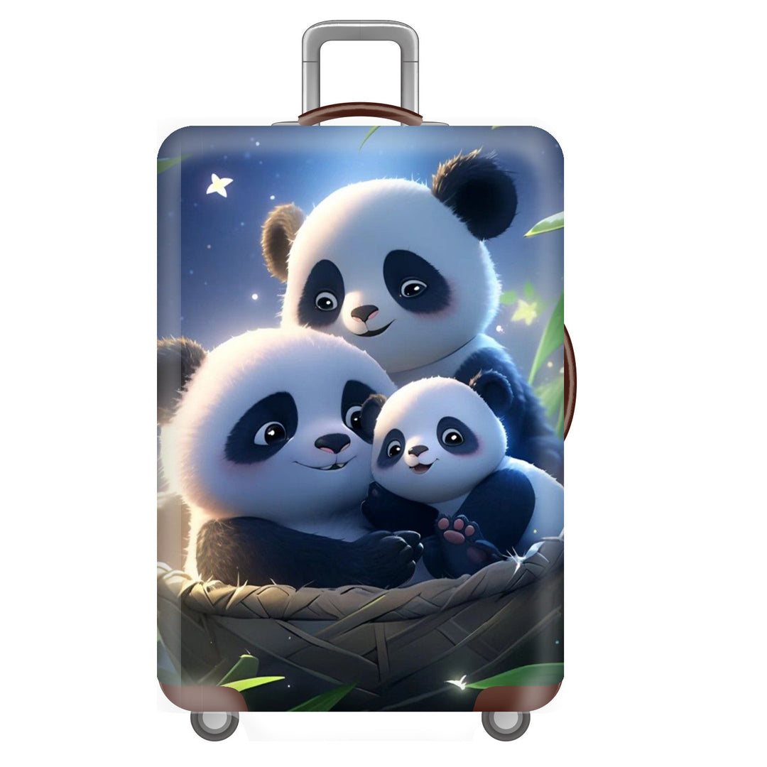 Unisex Hard-shell Travel Suitcase with Playful Panda Design Stornfield