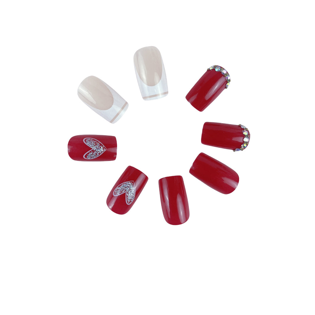 Decorative Heart Nail Art Stornfield