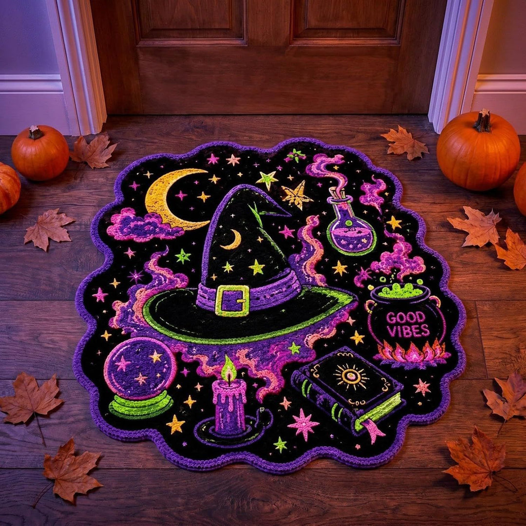 Halloween-Themed Decorative Entry Mat