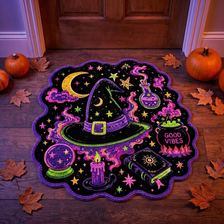 Halloween-Themed Decorative Entry Mat