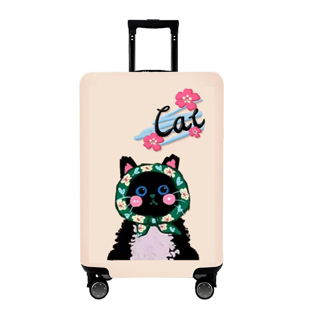 Unisex Hard Shell Suitcase with Colorful Monster Design Stornfield