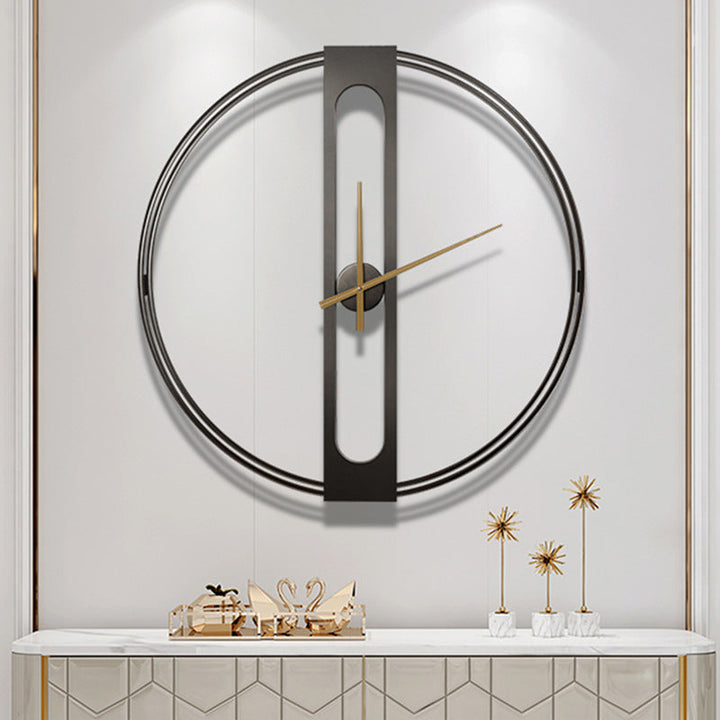 Stornfield | Large Silent Nordic Wall Clock for Living Space 20 Inch