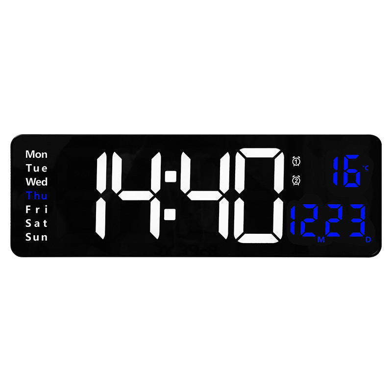 Digital wall clock with multifunctional LED display Stornfield