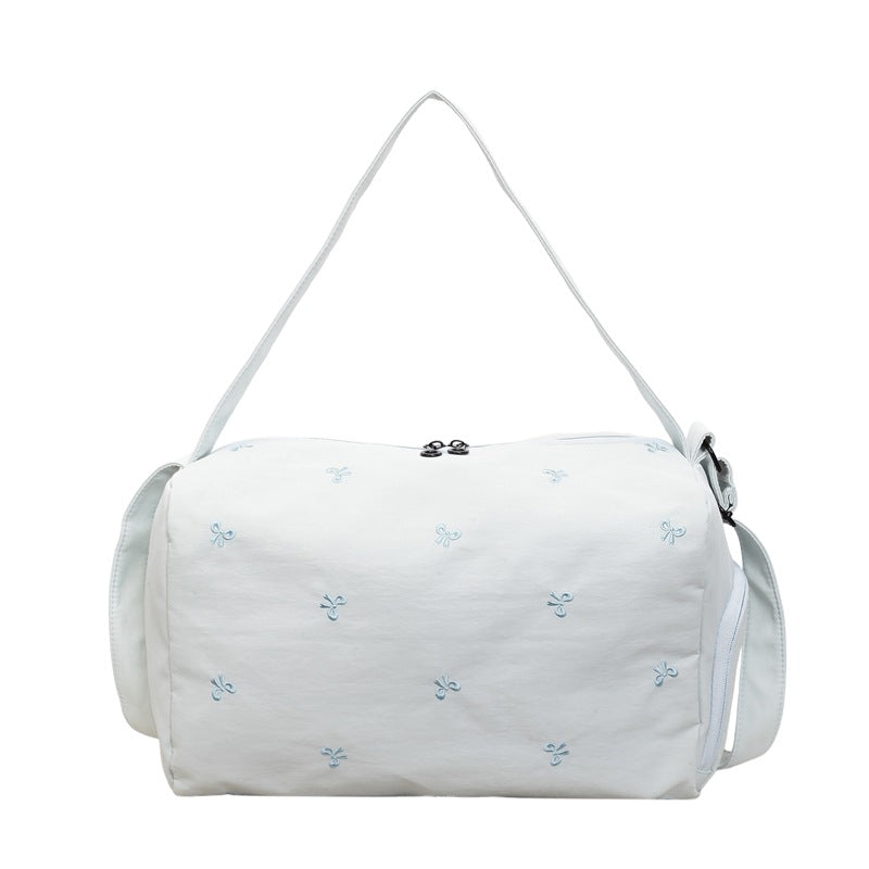 Stylish Embroidered Sports Duffle Bag