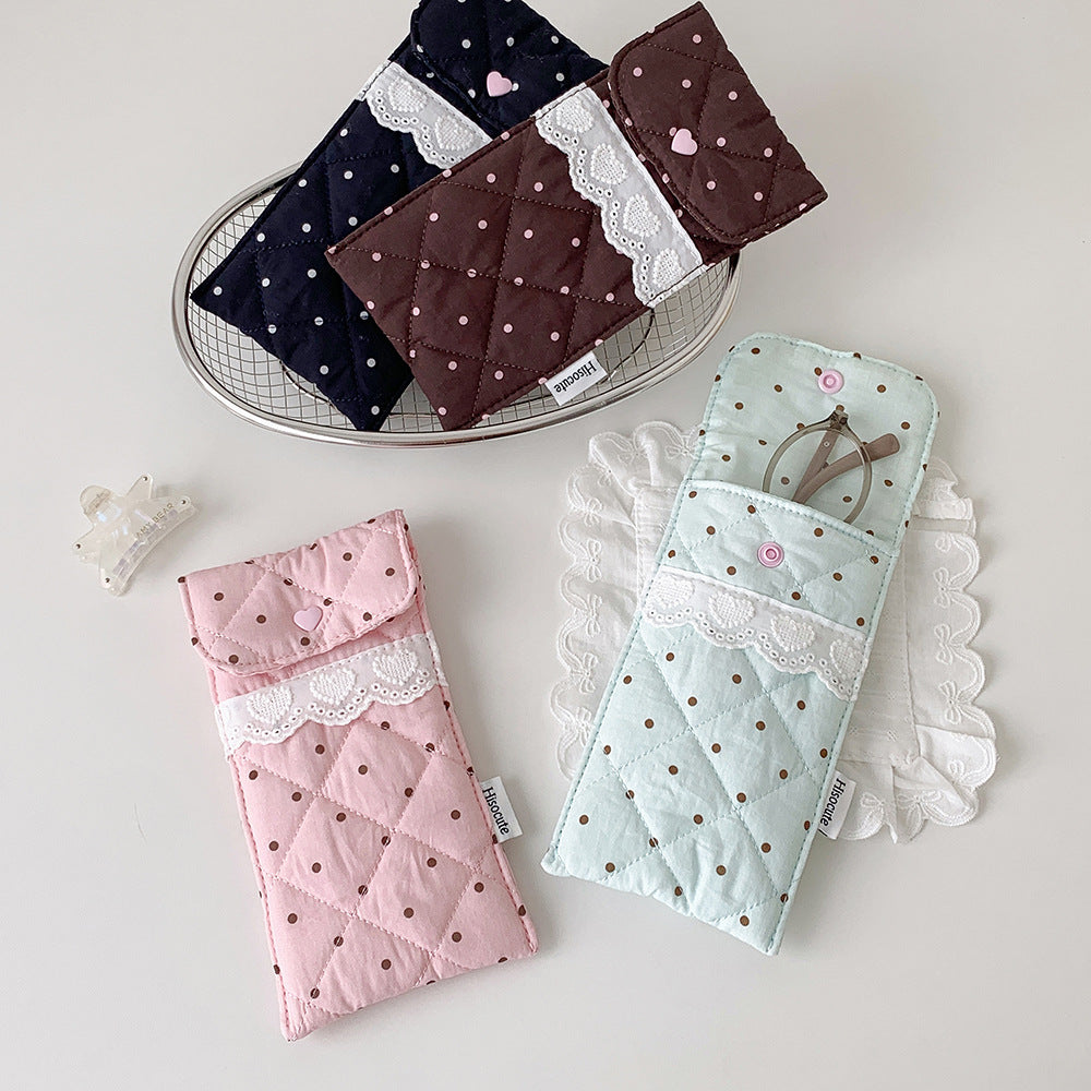 Quilted Heart Detail Pencil Case Stornfield
