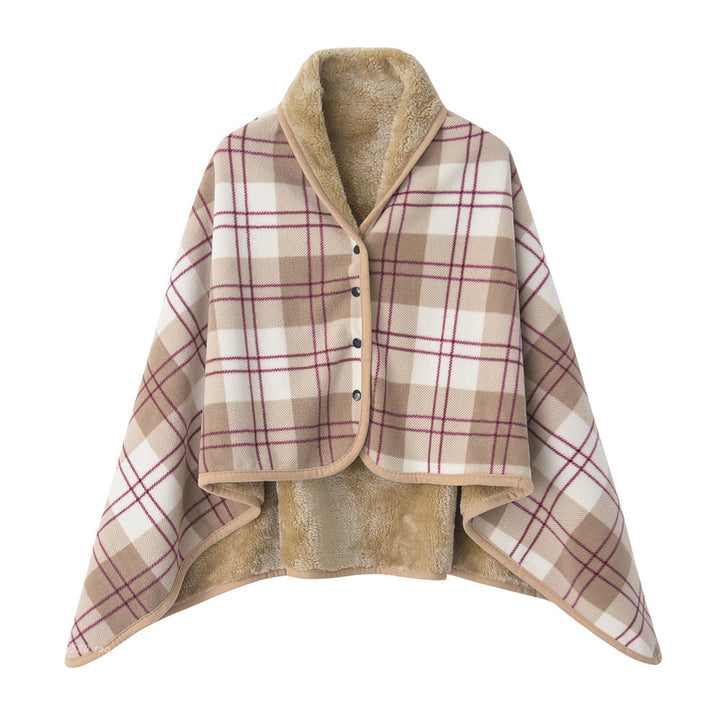 Ladies' wrap blanket made of cozy wool blend Stornfield