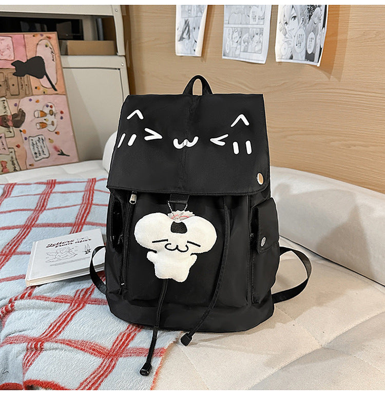 Backpack with Charming Animal Motif and Versatile Compartments Stornfield
