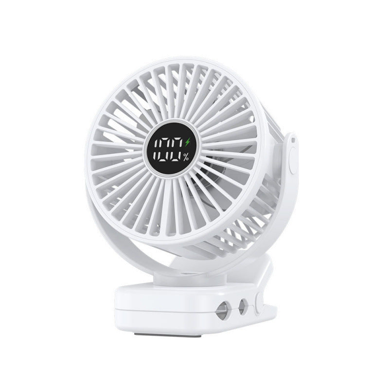 Women's portable high-performance fan with digital display Stornfield