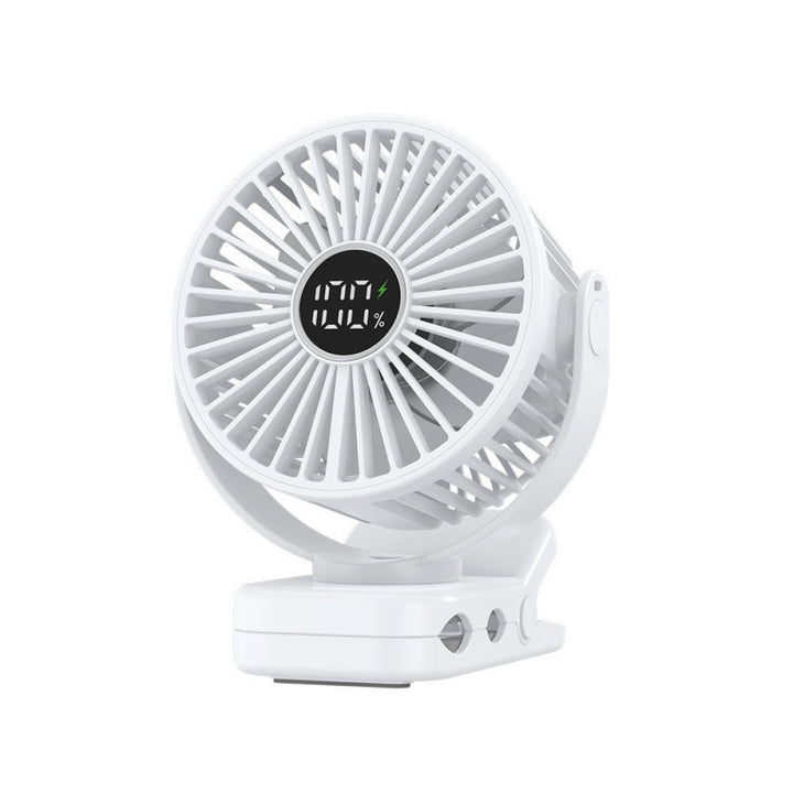 Women's portable high-performance fan with digital display Stornfield