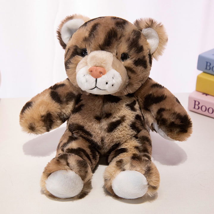 Plush Cow Cuddle Companion with Soft Faux-Fur, Embroidered Face & Huggable Snout Stornfield