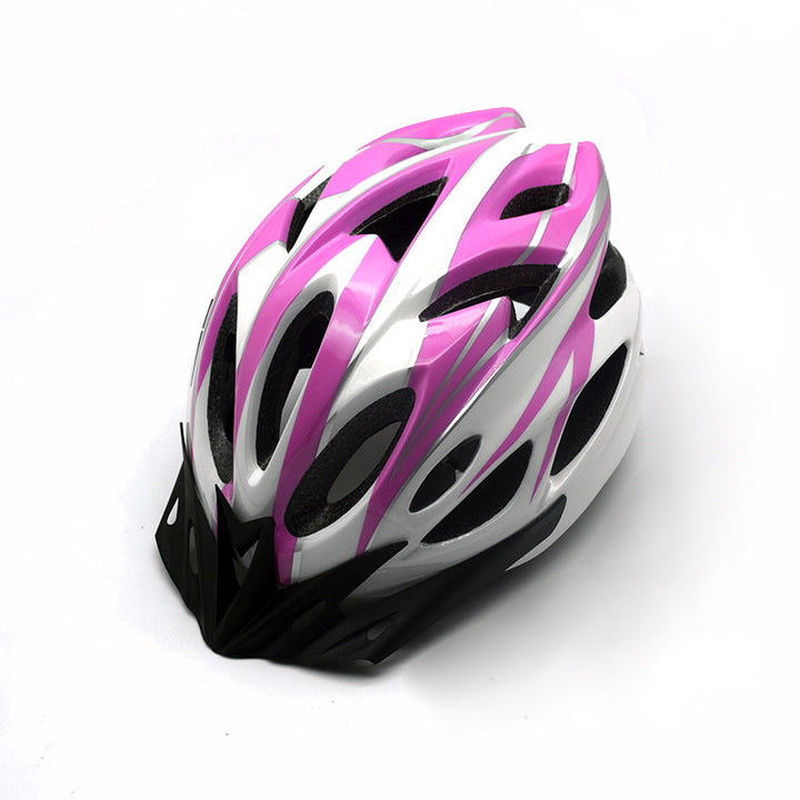 adjustable ventilated road and mountain cycling helmet with visor and rear dial fit Stornfield