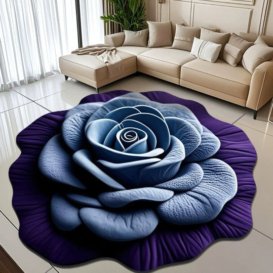 Floral-Themed 3D Area Rug Stornfield