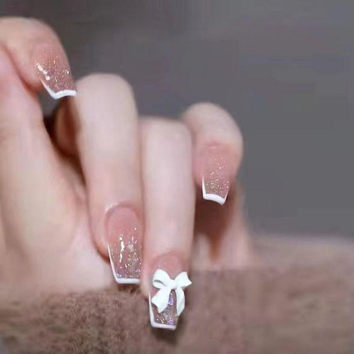 Elegant Floral Nail Art Extensions Stornfield