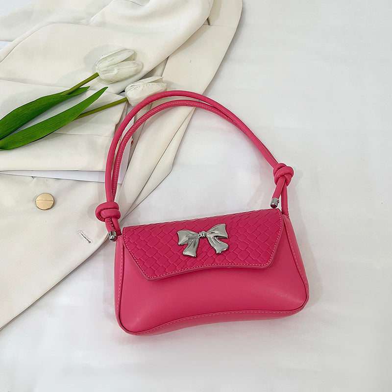 Chic Bow-Detail Handheld Clutch Bag Stornfield