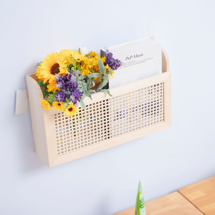 Wall-Mounted Wooden Storage Organizer Stornfield