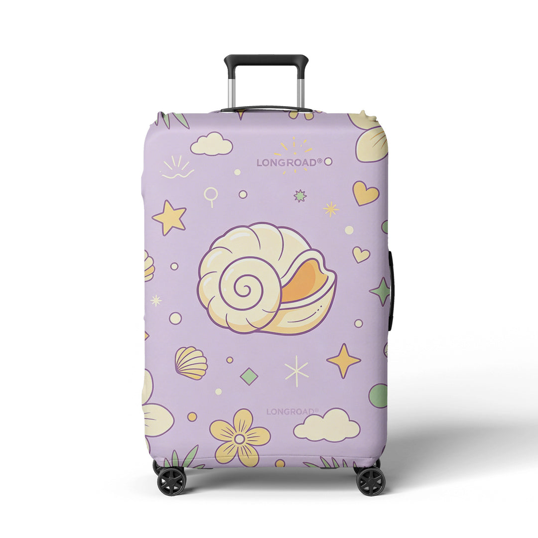 Women's suitcase cover with cheerful Stornfield  motif