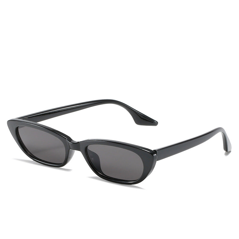 Women's modern sunglasses in trendy cat-eye style with transparent frame Stornfield