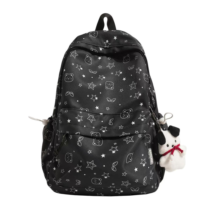 Backpack with Charming Animal and Star Pattern Stornfield