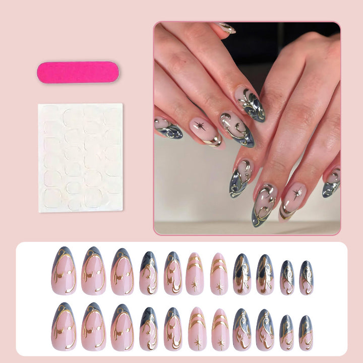 Nail art set in elegant, artistic design Stornfield