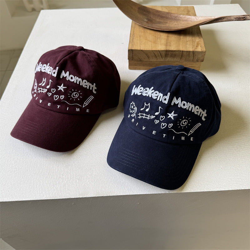 Women's Embroidered Graphic Visor Cap Stornfield