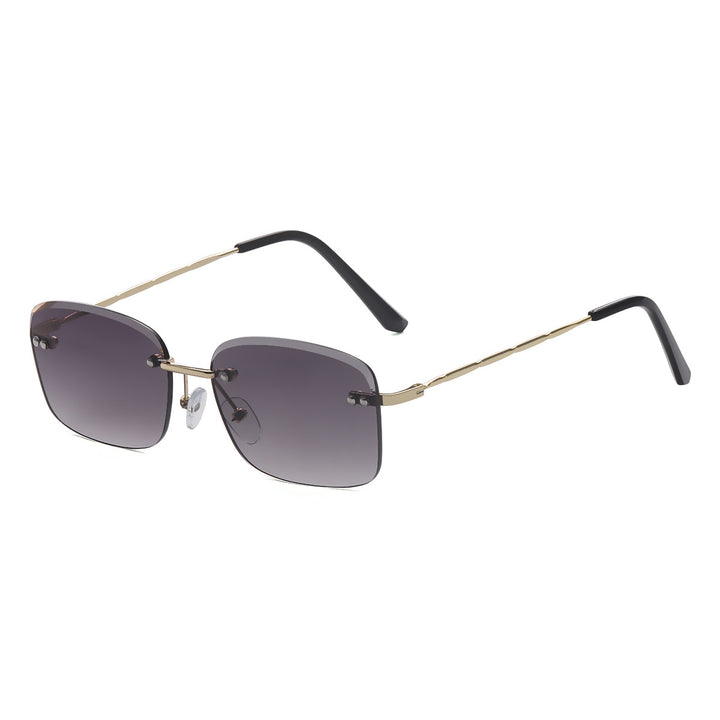 Women's square sunglasses with polarized lenses and elegant metal frame Stornfield