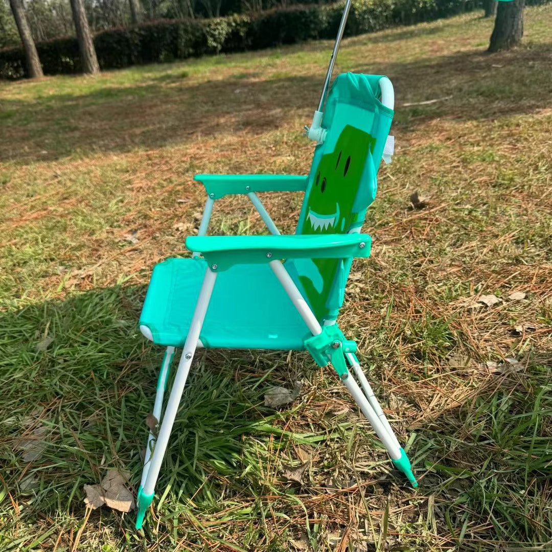 Children's beach chair with sun protection Stornfield
