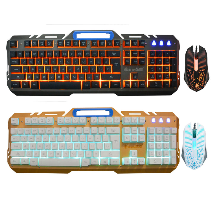 Gaming keyboard and mouse set with high-precision mechanical keys Stornfield