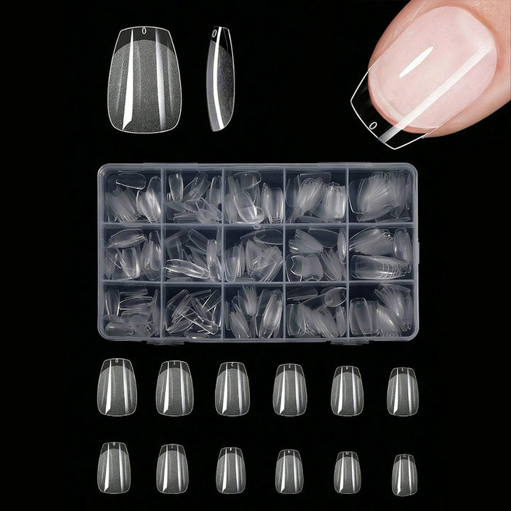 Premium Clear Press-On Nail Tips Stornfield