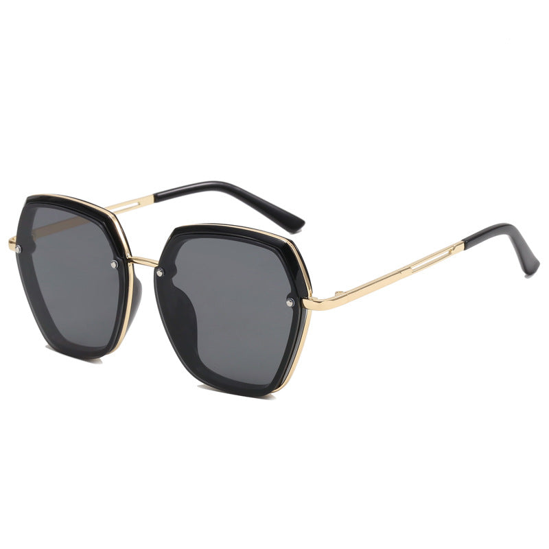 Women's fashionable sunglasses in trendy hexagon design Stornfield